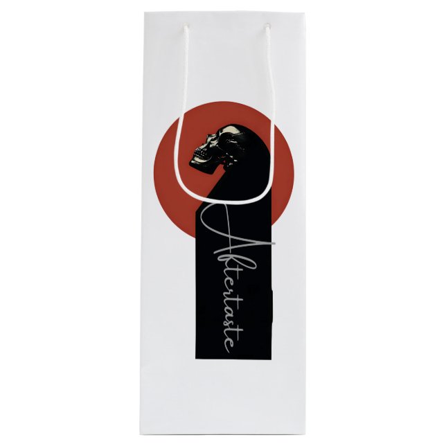 Sacola Para Vinho Saco de presente de sabor posterior (Frente)