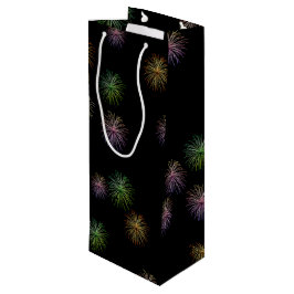 Sacola Para Vinho Saco de Presentes de Vinho com Fogos de Artifício 