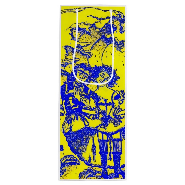 Sacola Para Vinho Saco de Vinho (Frente)