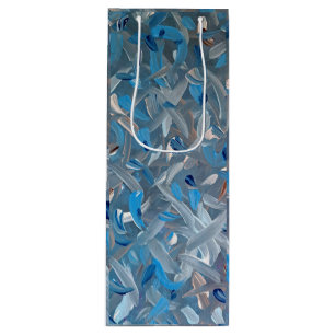 Sacola Para Vinho Saco de vinho azul