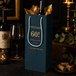 Sacola Para Vinho Saco de Vinho Favorito Vintage 60