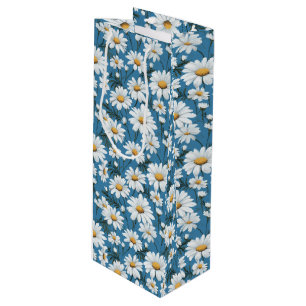 Sacola Para Vinho Saco do Presente de Impressão Floral