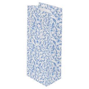 Sacola Para Vinho Saco do Presente de Impressão Floral