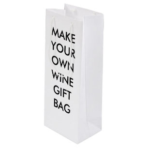 Sacola Para Vinho Saco personalizado de presente de vinho ou de cham