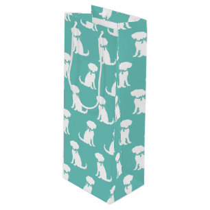 Sacola Para Vinho Schnoodle Dog Puppy