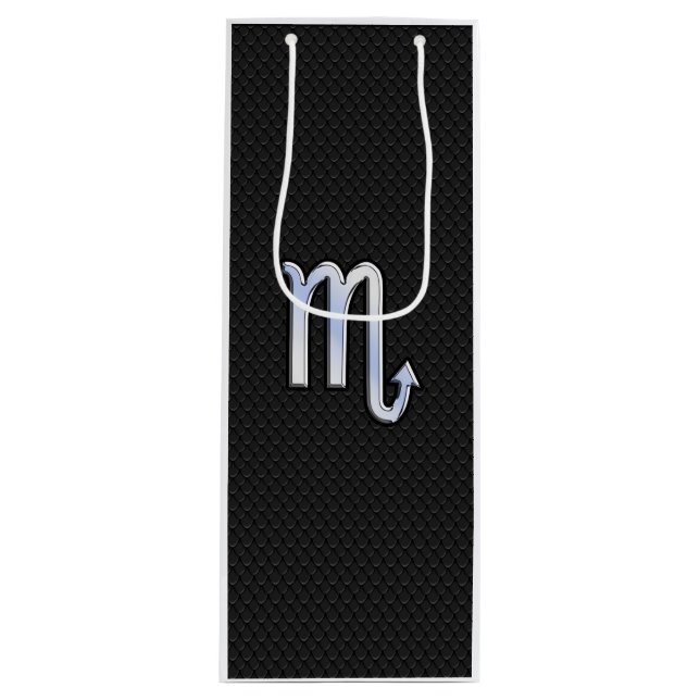 Sacola Para Vinho Scorpio Zodiac Chrome Like on Cobra Skyle (Frente)