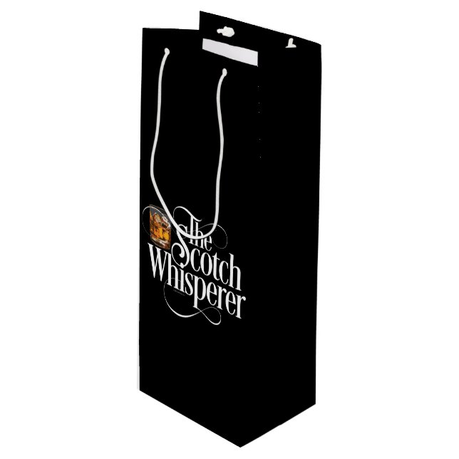 Sacola Para Vinho Scotch Whisperer Wine Gift Bag (Frente inclinada)