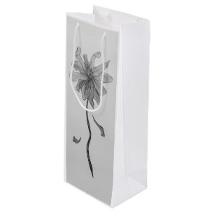 Sacola Para Vinho Simple Daisy