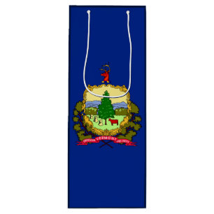 Sacola Para Vinho Sinalizador do Estado Vermont Design