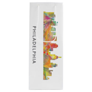 SACOLA PARA VINHO SKYLINE WB1 DE PHILADELPHFIA PENSILVÂNIA -