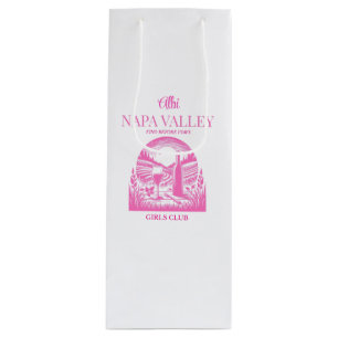 Sacola Para Vinho solário vintage vinhedo napa bachelorette