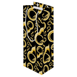 Sacola Para Vinho Sousaphone Marching Banda Música Professora Músico