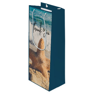Sacola Para Vinho Starfish em uma fotografia de Sandy Beach