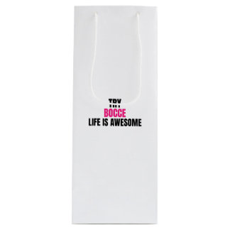 Sacola Para Vinho tente, boccee, a vida é incrível