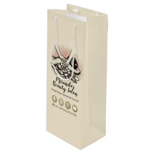 Sacola Para Vinho Terapêutica de Massagem Terapia Mãos Energia Spa B