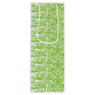 Sacola Para Vinho Textura Verde Lima Grunge