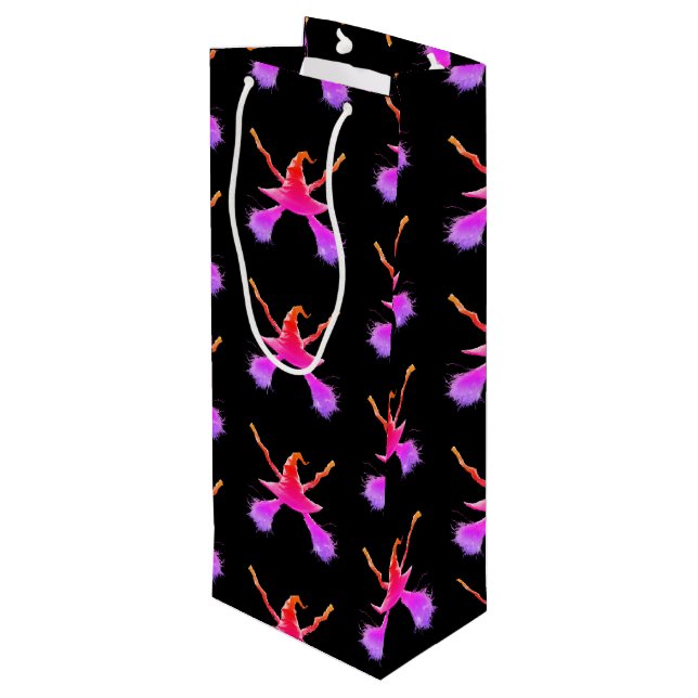 Sacola Para Vinho The Witch's Cross Infrared (Verso inclinado)