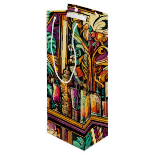 Sacola Para Vinho Tiki Culture Gift Bag 04