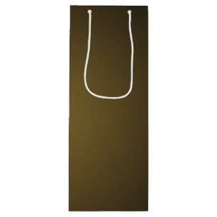 Sacola Para Vinho Trendy Tan e Black Grainy Vignette