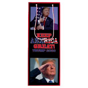 Sacola Para Vinho Trump 2020 O melhor ainda está por vir