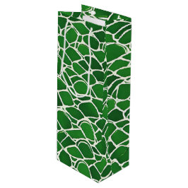 Sacola Para Vinho Turtle Shell Pattern