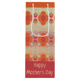 Sacola Para Vinho Um Design de decoração laranja