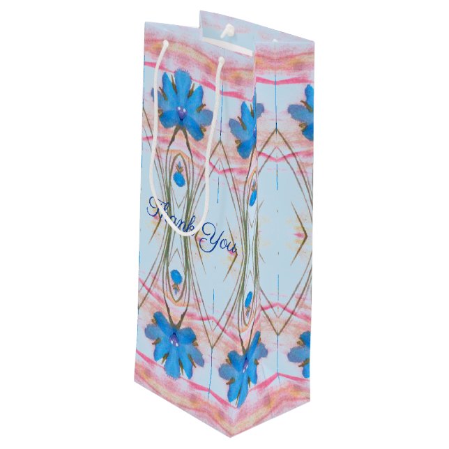 Sacola Para Vinho Um Saco De Presente De Vinho Designer Para Qualque (Verso inclinado)