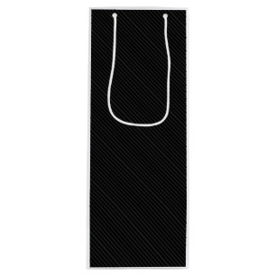 Sacola Para Vinho Velvet preto