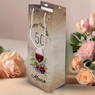 Sacola Para Vinho Vidro Vidro Vidro Azeitolor 50º Aniversário