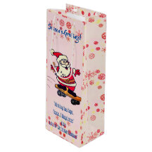 Vinho de Natal com Papai Noel