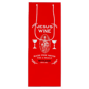 Sacola Para Vinho Vinho Sagrado de Natal Novidade