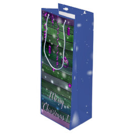 Sacola Para Vinho Vintage Green