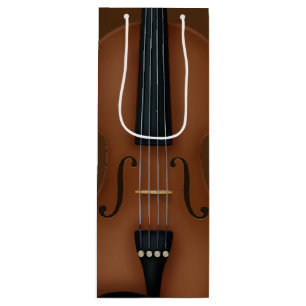 Sacola Para Vinho Violin Viola Detail Música Clássica