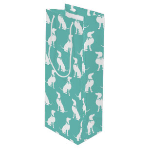 Sacola Para Vinho Weimaraner Dog Puppy
