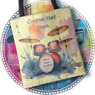 SACOLA TOTE com uma Bateria - Dois Lados