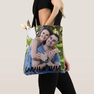 SACOLA TOTE PERSONALIZADA COM FOTO PARA DIA DOS NA
