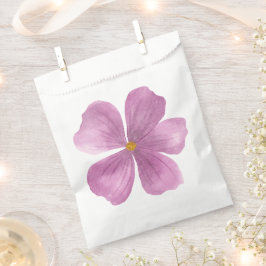 Sacolas com Flores de Aquarela