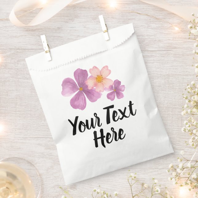 Sacolas com flores, Escreva seu próprio texto (Cortado)