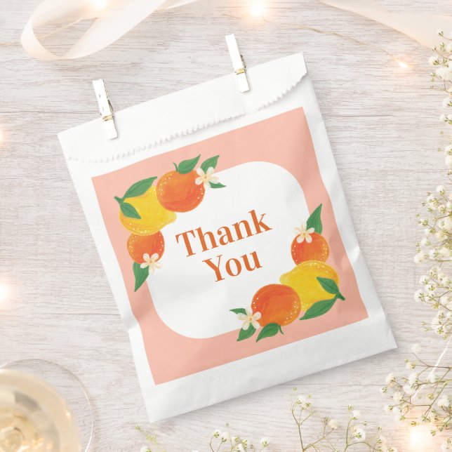 Sacolas de Agradecimento de Cítricos Doces (Cortado)