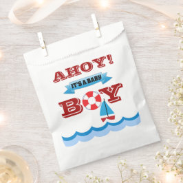 Sacolas de Favor Ahoy É Um Menino