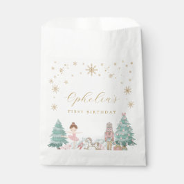 Sacolas de Favor de Aniversário do Ballet Castanha