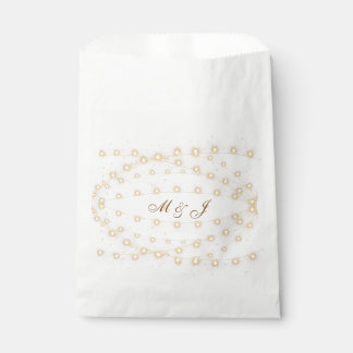 Sacolas de Favor de Casamento com Monograma e Luze