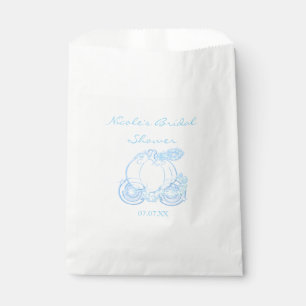 Sacolas de Favor de Festa da Carruagem Azul da Cin