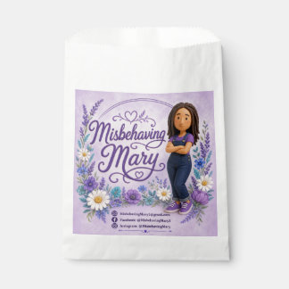 Sacolas de Favor de Festa da Maria Malcriada