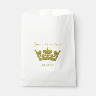 Sacolas de Favor de Festa de Aniversário Coroa de