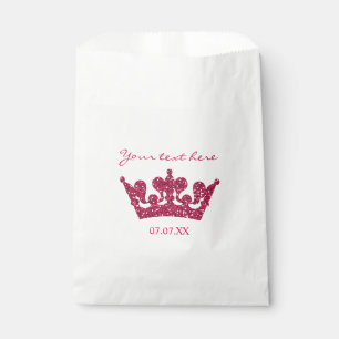Sacolas de Favor de Festa de Aniversário Coroa de