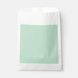 Sacolas de Favor de Festa Minimalistas Verde Claro