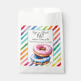Sacolas de favor de rosquinha