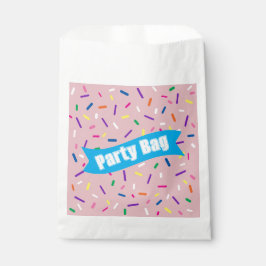 Sacolas de Festas com Purpurina Rosa Pálido