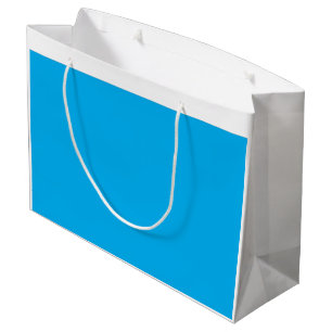 Sacolas de Presente   Azul Brilhante   Embalagem c